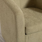 Millie Fabric Accent Chair | Eggshell Green