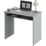 Computer Desk Writing Table Study Workstation Storage | Grey