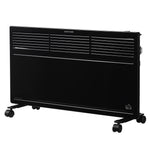 Convector Radiator Heater With Adjustable Thermostat Safety | One Size | Black