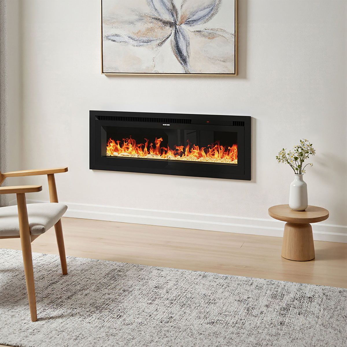Breeins 42 Inch Electrical Fireplace With Remote