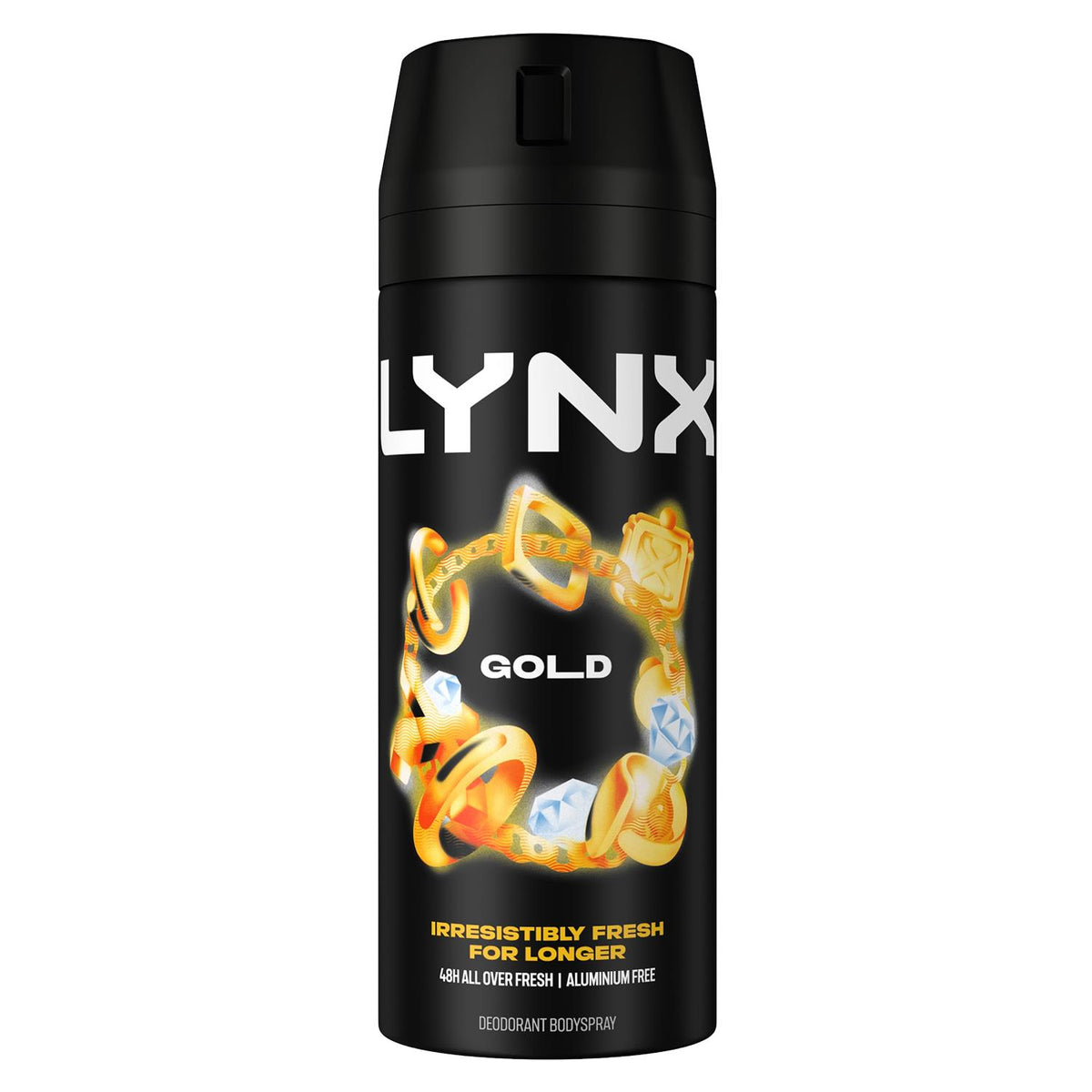 Gold Body Spray Deodorant 48hrs High Definition Fragrance 150ml | Set of 1