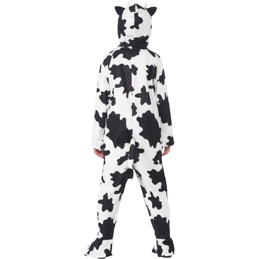 Cow Costume With Hooded All In One, Child | Small