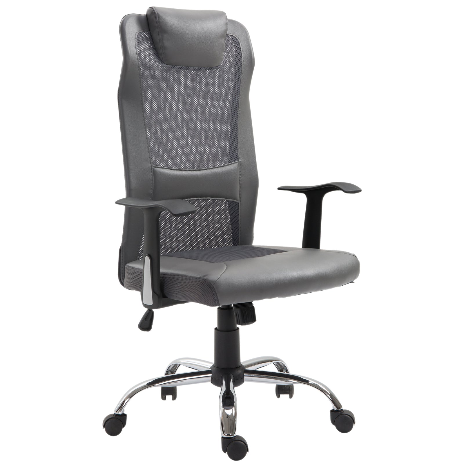 High Back Mesh Office Chair Grey
