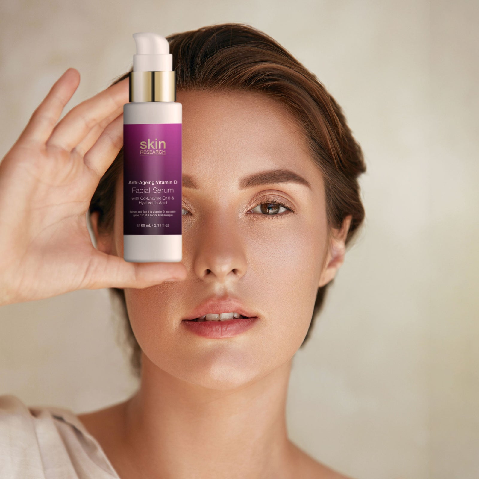 Anti-ageing Vitamin D & Hyaluronic Acid Serum 60ml