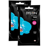 Hand Fabric Dye Sachet For Clothes & Soft Furnishings, 2 Packs Of 50g