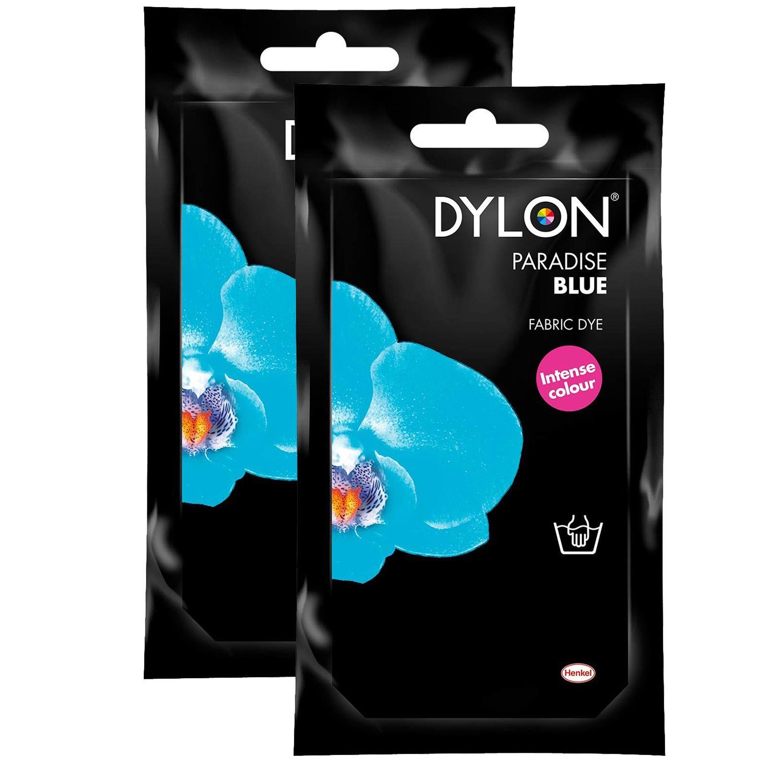 Hand Fabric Dye Sachet For Clothes & Soft Furnishings, 2 Packs Of 50g