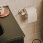 Paper Holder Without Cover Brushed Copper Pvd Architect Sp