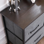 Chest Of Drawers, 5 Drawer Fabric Dresser For Bedroom