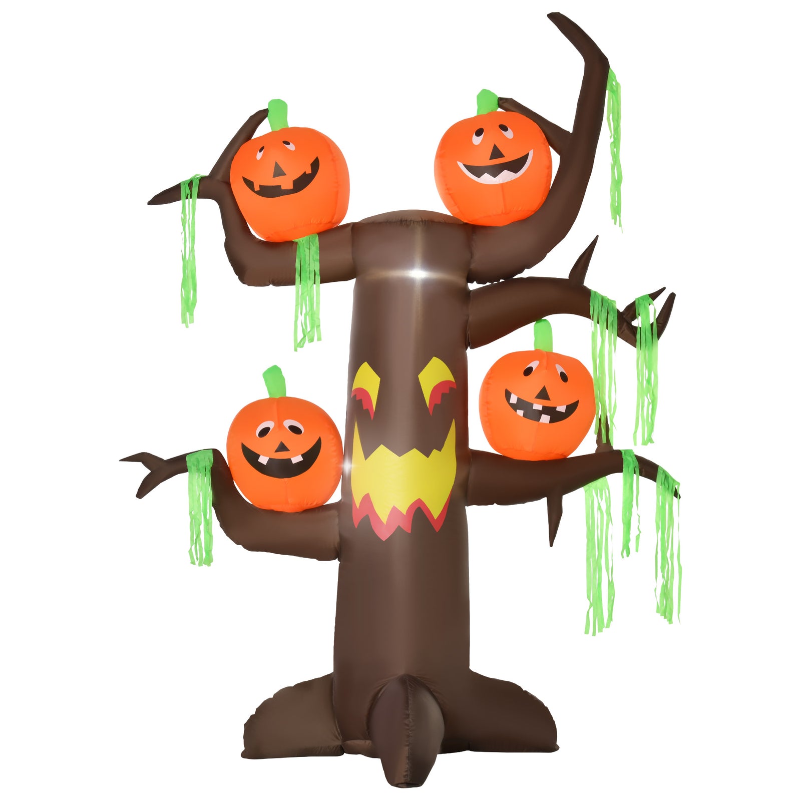 Inflatable Halloween Ghost Tree Pumpkins Led Lights Indoor Outdoor