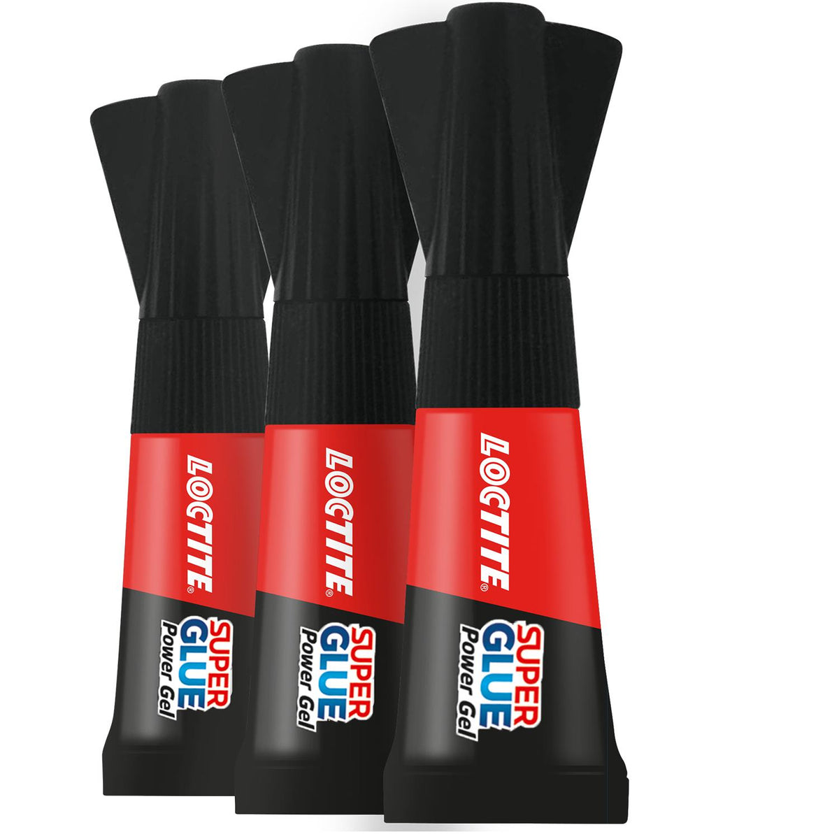 Mini Trio Super Glue Gel For High-quality Repair For All Materials, 1g | Set of 3