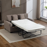 Lewiston Fabric Pull Out Sofabed | Brown