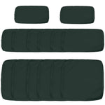 Garden Sofa Set Polyester Cover Replacement No Cushion | Gray