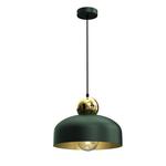 Harald Pendant Lamp 1xe27 A Stylish Hand Made 30cm Lamp | Green