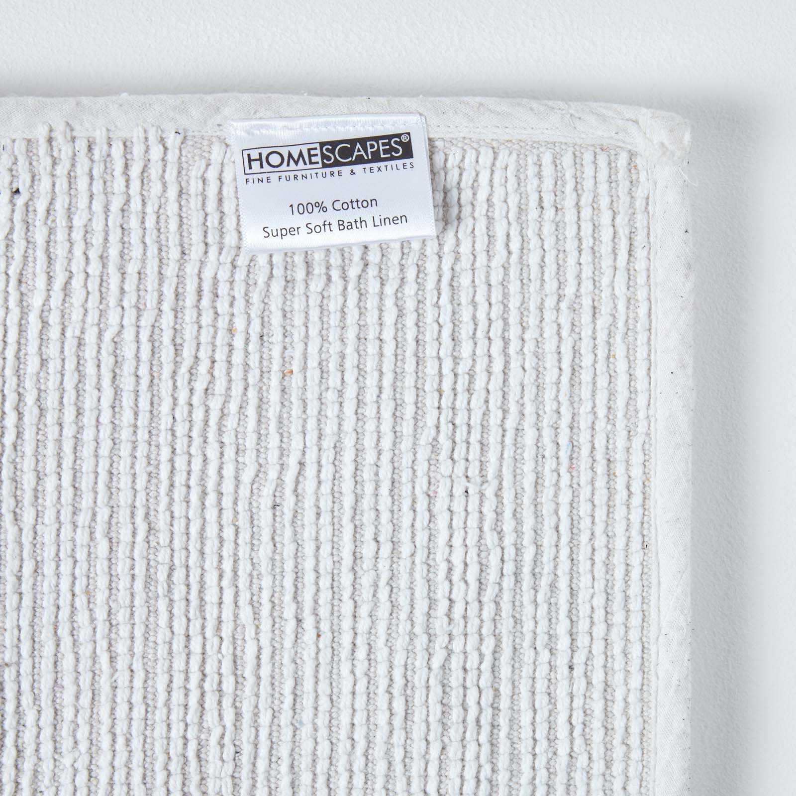 Spa Supreme Luxury Bath Mat | Pedestal Mat | White