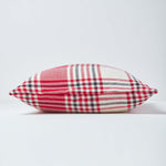 Tartan Check Pattern Cushion Cover | 60cm x 60cm | Red