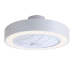 55cm 5 Blade Acrylic Led Ceiling Fan Light With Ir Remote Adjustable Speed Modern Quiet Fan