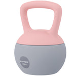 Kettlebell W/ Soft Body, Non-slip Handle | 10kg | Pink