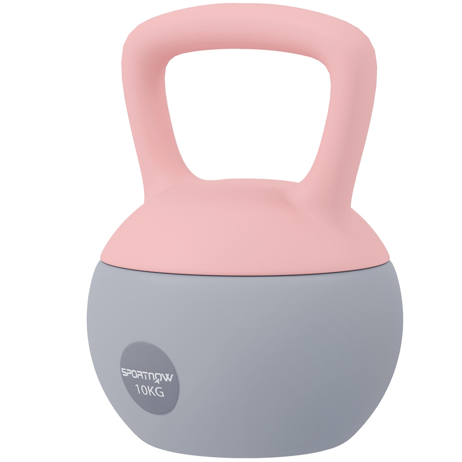 Kettlebell W/ Soft Body, Non-slip Handle | 10kg | Pink
