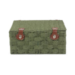 Green Twisted Paper Rope Storage Basket | Extra Large | Green