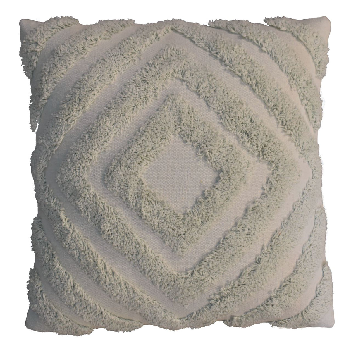 Diamond Cushion Set | Set of 2 | Sage Green