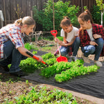2x50m Heavy-duty Weed Barrier Fabric Gardening Mat