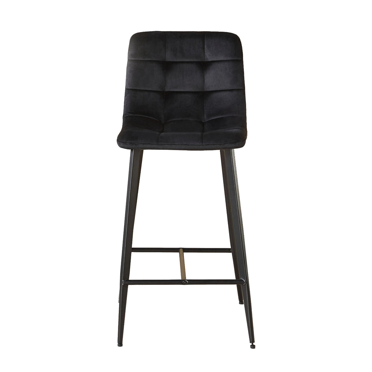 Indoor & Outdoor Living Erica Plush Velvet Comfort Bar Stools