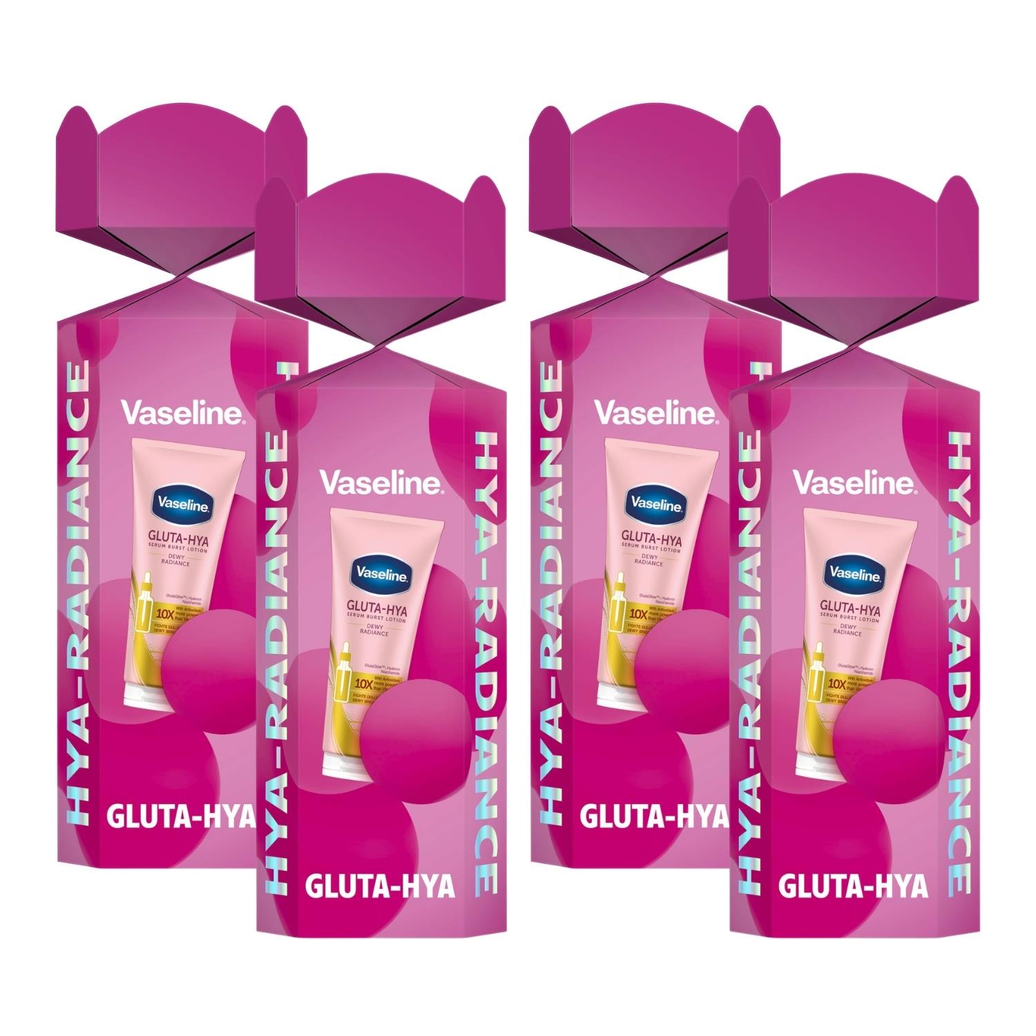Gluta-hya Dewy Radiance Serum Burst Body Lotion Gift Set 200ml | Set of 4