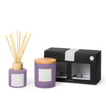 Frosted Decadence Candle & Diffuser Gift Set –  Lemon & Lavender