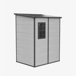 Breeins 5x4 Ft Pent Roof Garden Plastic Storage Shed