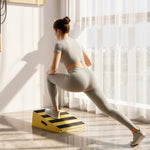SPORTNOW Portable Slant Board, Calf Stretcher With 4 Angles