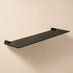 Bathroom Bathroom Shelf, Organizer, 40cm, Matt Black, Logic Collection