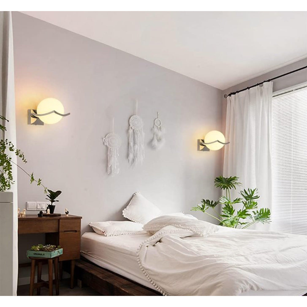 Bath Plus TB+ E27 Glass Globe Indoor Wall Lamp