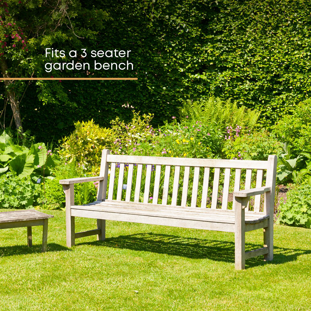 Fineway Garden Bench Cover 3 Seater Waterproof Outdoor Furniture Green