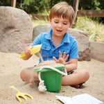 Green Bucket Sand Set, Made From 100% Recycled Plastic