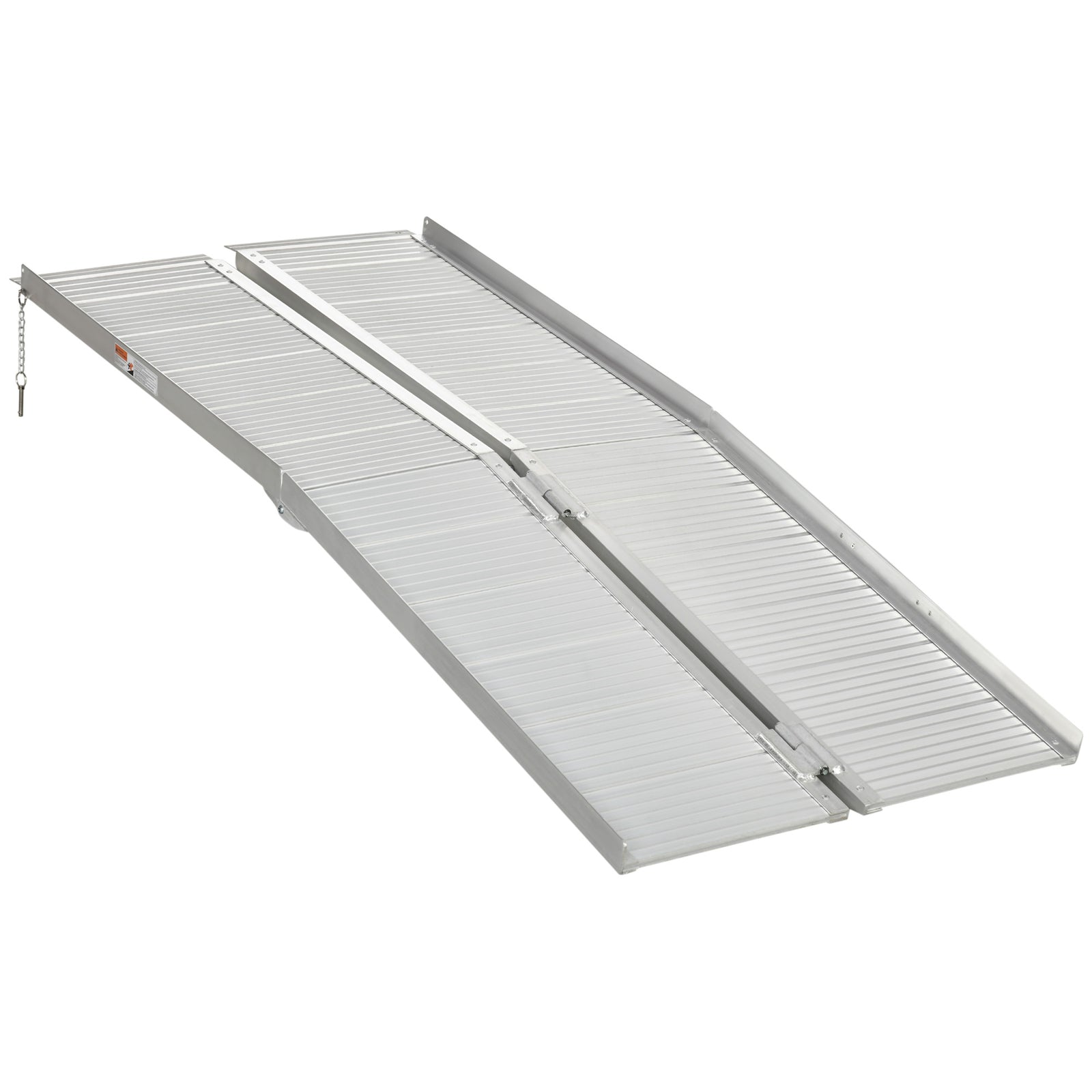 183 X 72 Cm Ramp Aluminum Folding Mobility Scooter Wheelchair Threshold