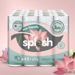 Toilet Roll, Spirits Of Tera – Quilted Soft 3-ply Tissue | 48 Rolls | White