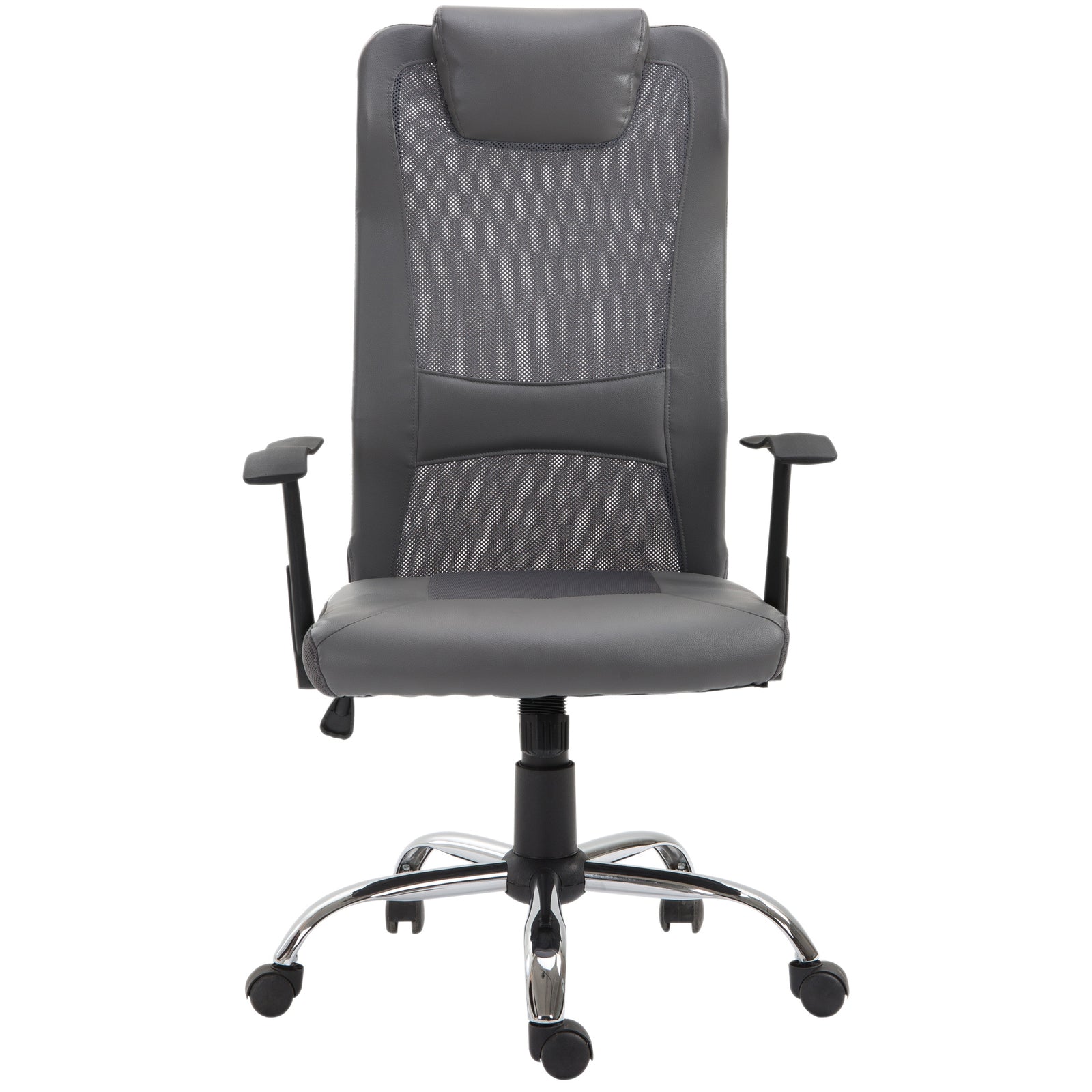 High Back Mesh Office Chair Grey