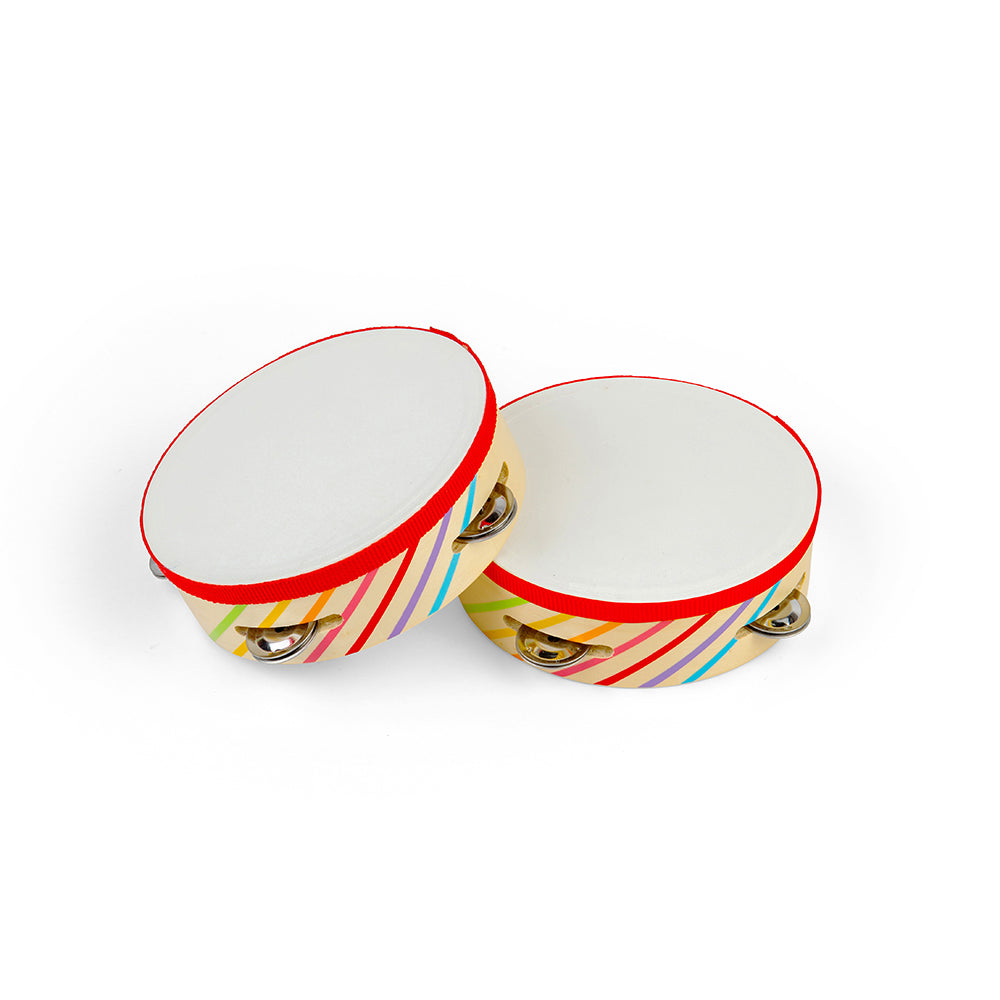 Wooden Tambourine - Children's Musical Instrument