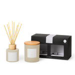 Frosted Decadence Candle & Diffuser Gift Set –  Vanilla Bean