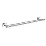 Towel Rail Wall Mounted Bathroom Storage Non Rust Brass | Double | Polished Chrome