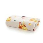 Pumpkin Party Throw Natural – Autumn Harvest Pumpkin Print Fleece Blanket 140x180cm | 140cm x 180cm | Natura