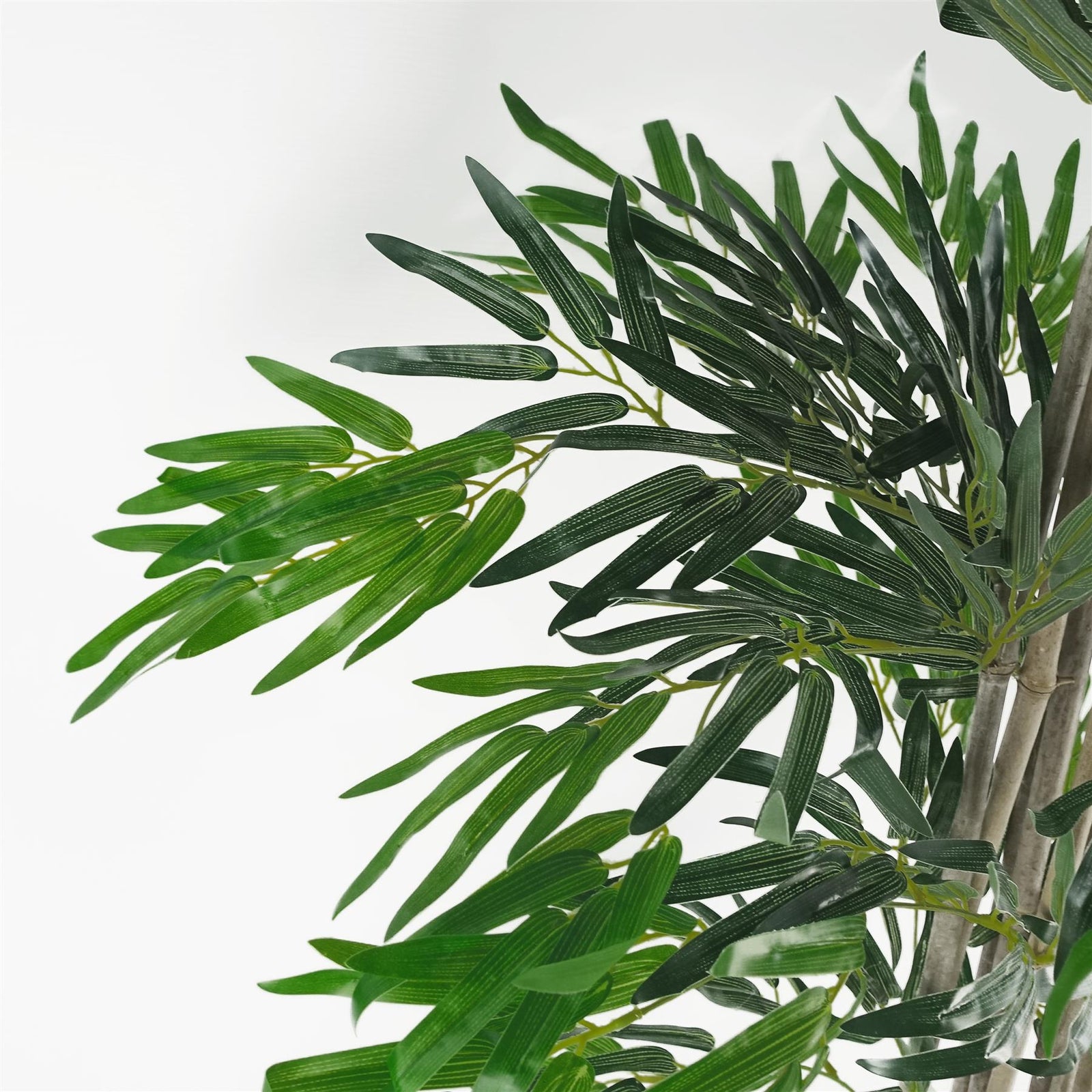 Leaf 180cm (6ft) Artificial Bamboo Plants Trees - Natural Green Xl
