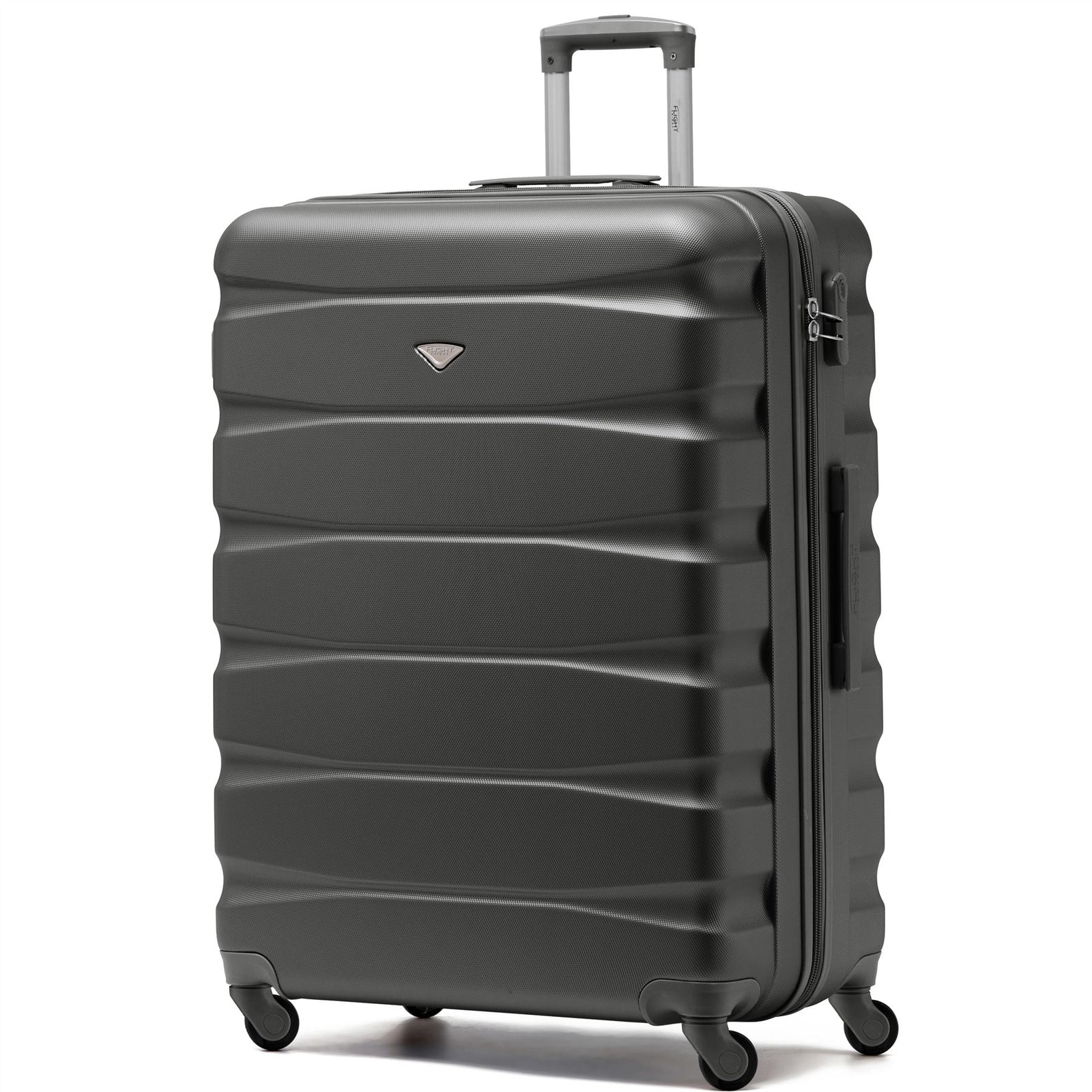 29" Large Suitcase Check-in Hold Luggage Hard Shell 4 Wheels Tsa Lock | Large | Charcoal