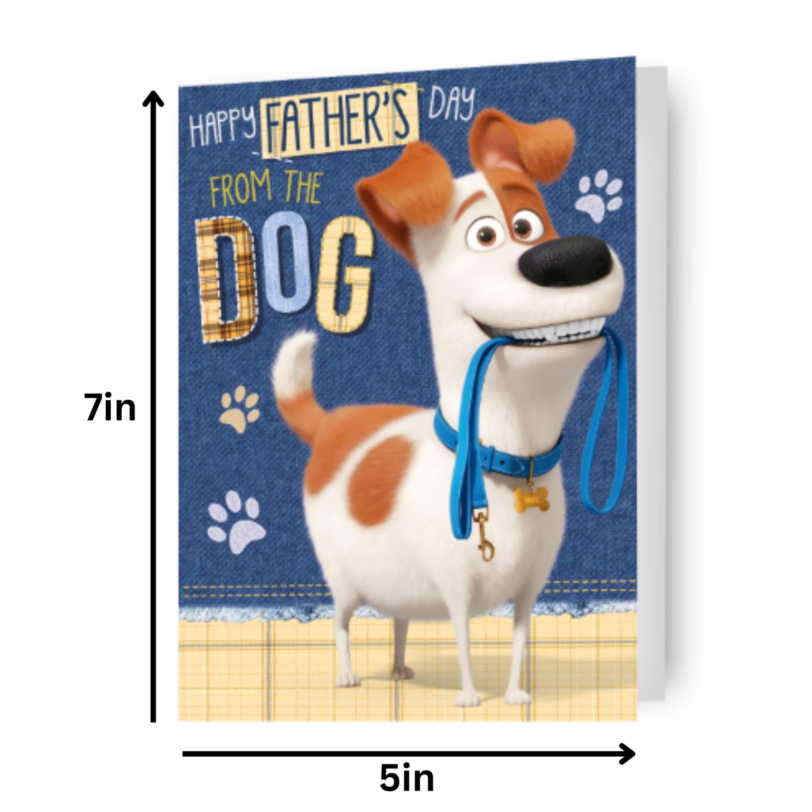 Father's Day Card From The Dog Official Product