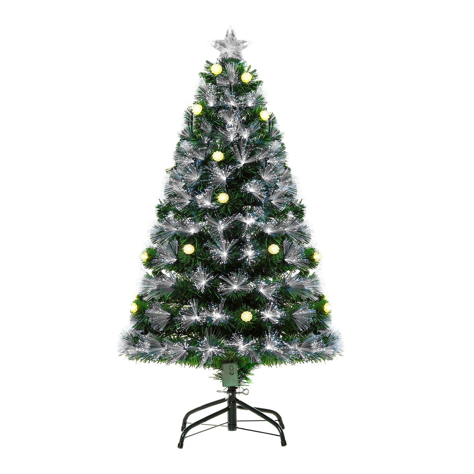 3/4/5/6ft Christmas Tree With Led Star Topper | 4ft | Green