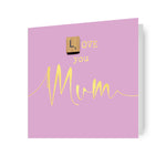 Love You Mum' Mother's Day Card Official Product