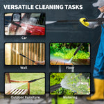 1800w Pressure Washer, 150 Bar | Yellow