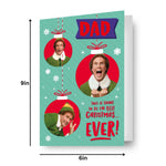 Elf Dad Christmas Card Official Product