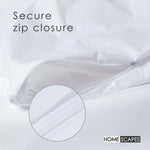 Polypropylene Waterproof Duvet Protector | Single | White