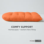 Luxury Garden Round Egg Chair Swing Cushion, 80 X 120 Cm | One Size | Orange